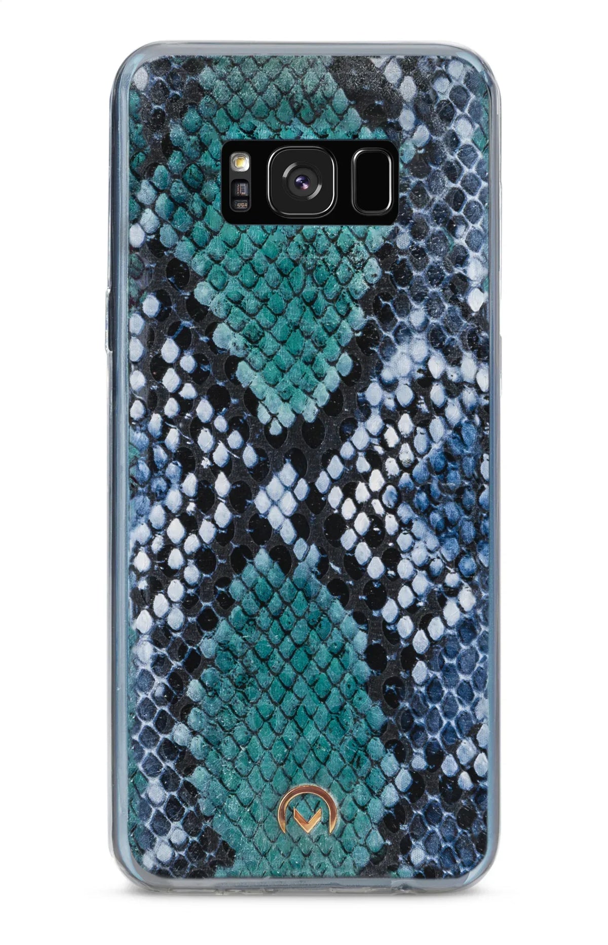 Mobilize 2In1 Gelly Velvet Clutch For Samsung Galaxy S8 Royal Blue Snake - Essentify