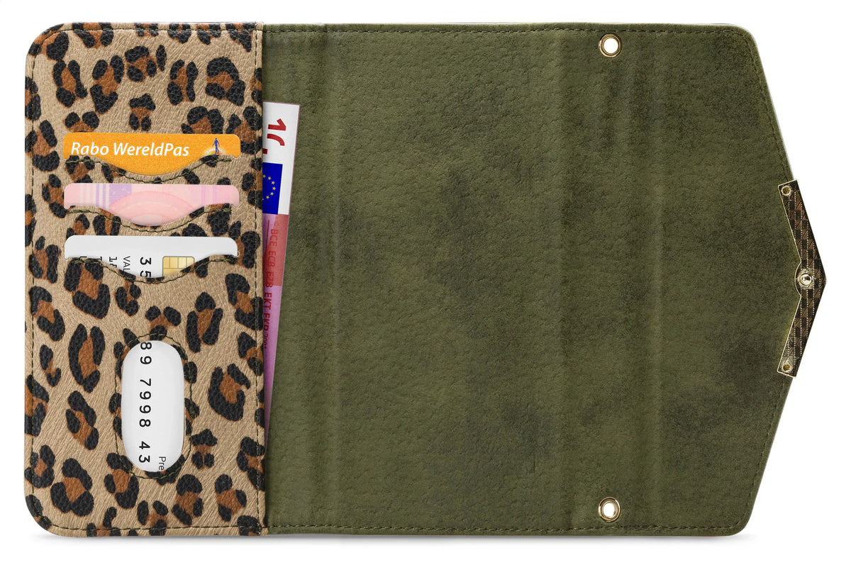 Mobilize 2In1 Gelly Clutch For Apple Iphone X/Xs Green Leopard - Essentify