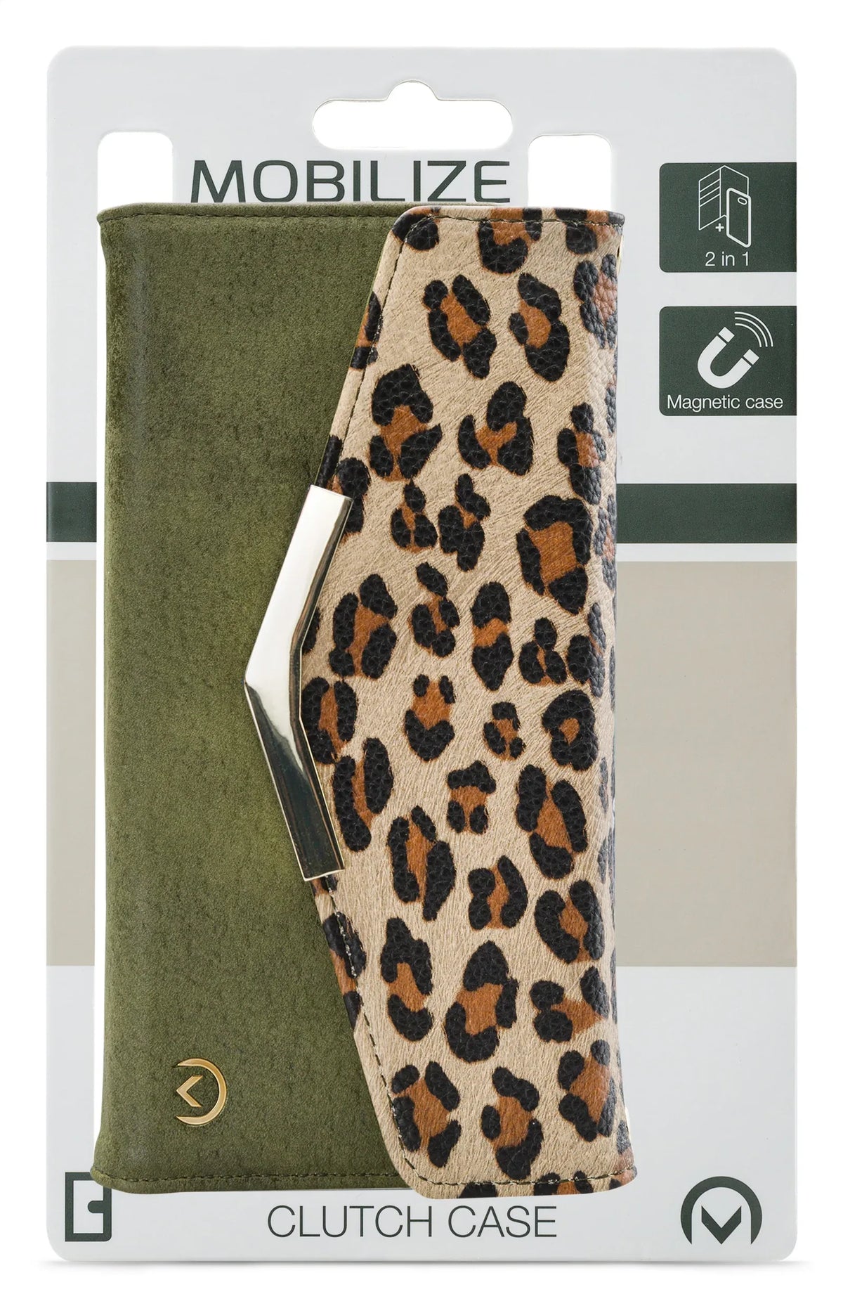 Mobilize 2In1 Gelly Clutch For Samsung Galaxy A20E Green Leopard - Essentify