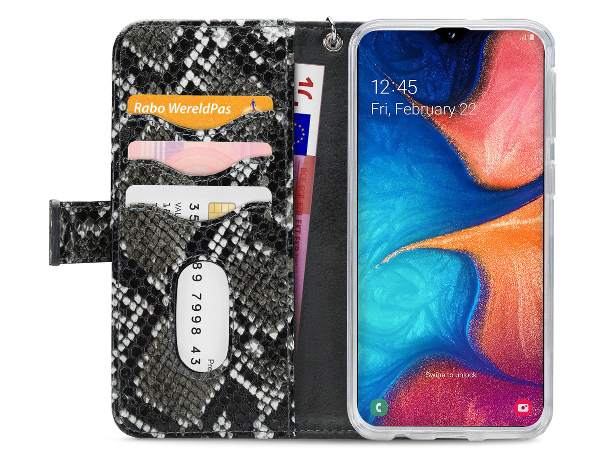 Mobilize 2In1 Gelly Zipper Case Samsung Galaxy A20E Black/Snake