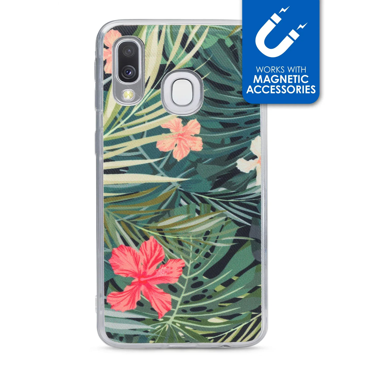 My Style Magneta Case For Samsung Galaxy A40 Black Jungle - Essentify