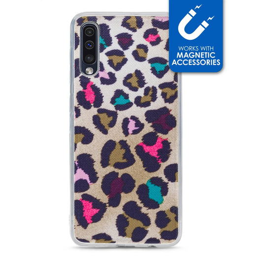 My Style Magneta Case For Samsung Galaxy A30S/A50 Colorful Leopard - Essentify
