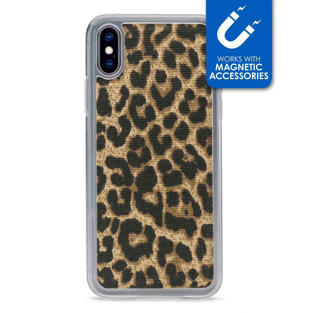 My Style Magneta Case For Apple Iphone X/Xs Leopard - Essentify