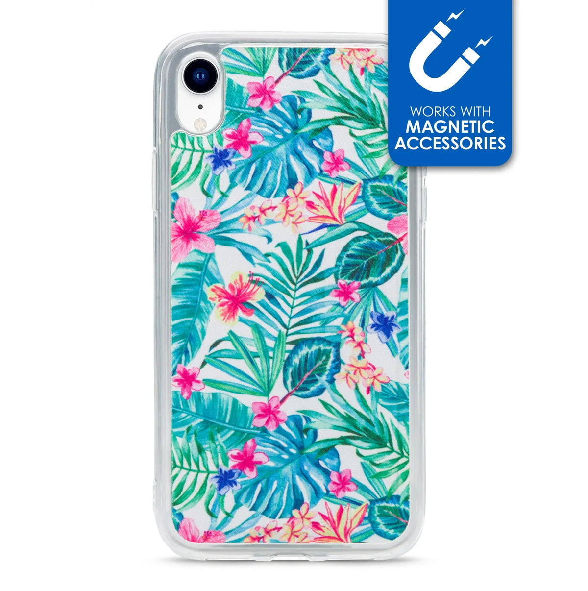 My Style Magneta Case For Apple Iphone Xr White Jungle - Essentify