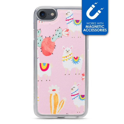 My Style Magneta Case For Apple Iphone 6/6S/7/8/Se (2020/2022) Pink Alpaca - Essentify