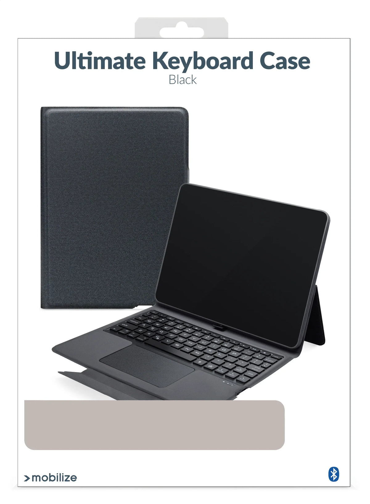 Mobilize Ultimate Bluetooth Keyboard Case Apple Ipad 10.2 (2019/2020/2021) Black Qwerty - Essentify