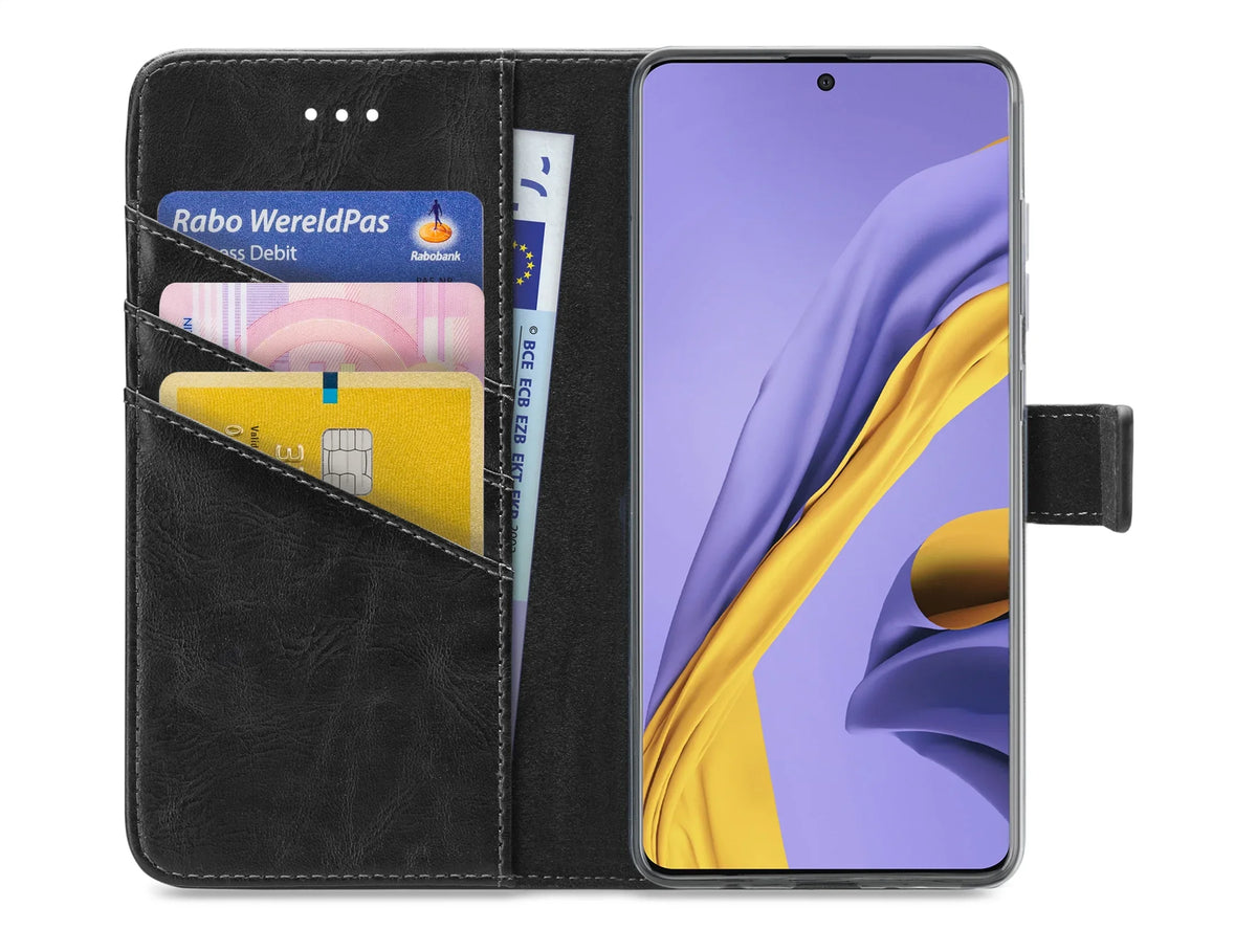 My Style Flex Wallet For Samsung Galaxy A51 Black - Essentify