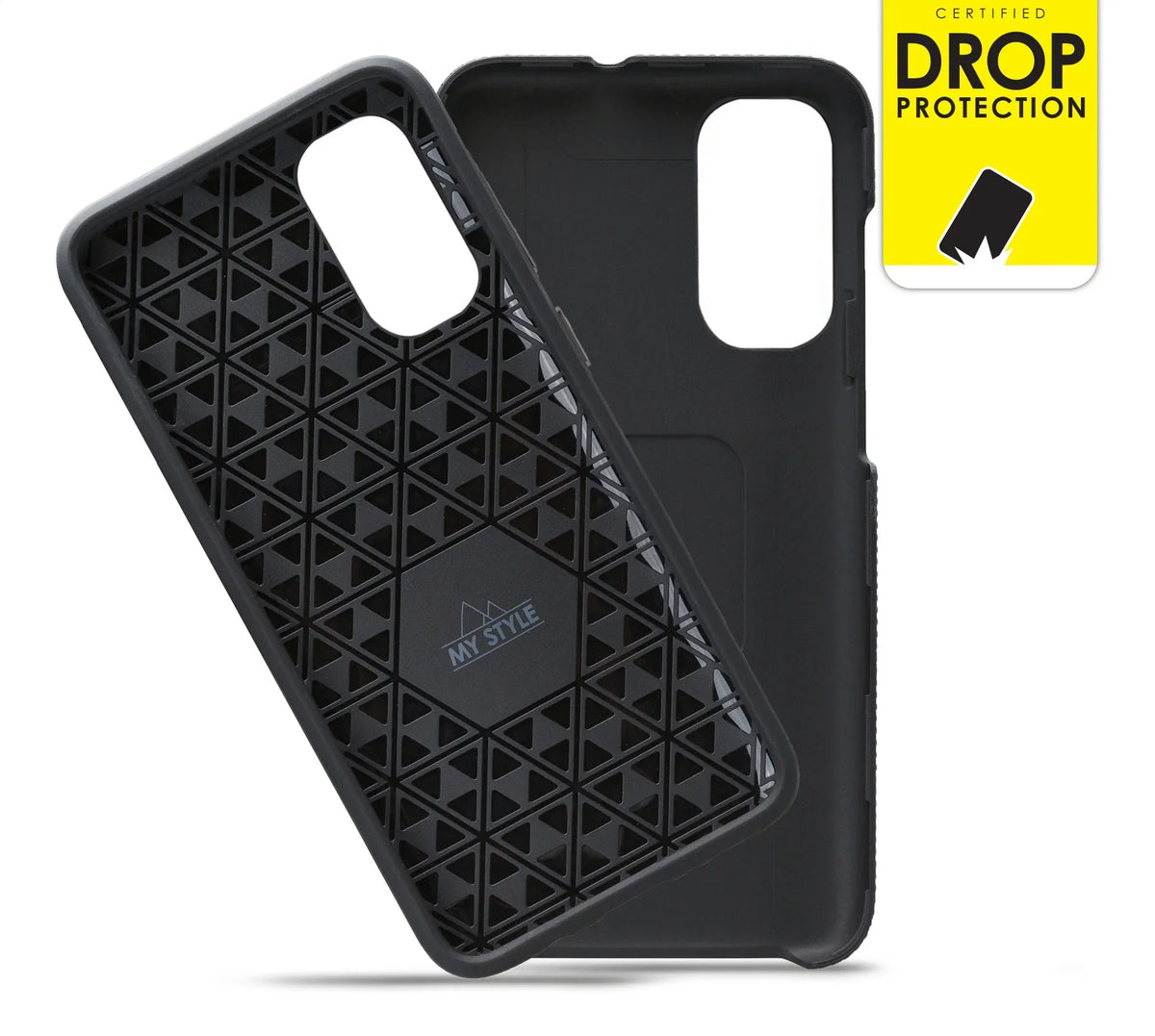 My Style Tough Case For Samsung Galaxy A71 Black - Essentify
