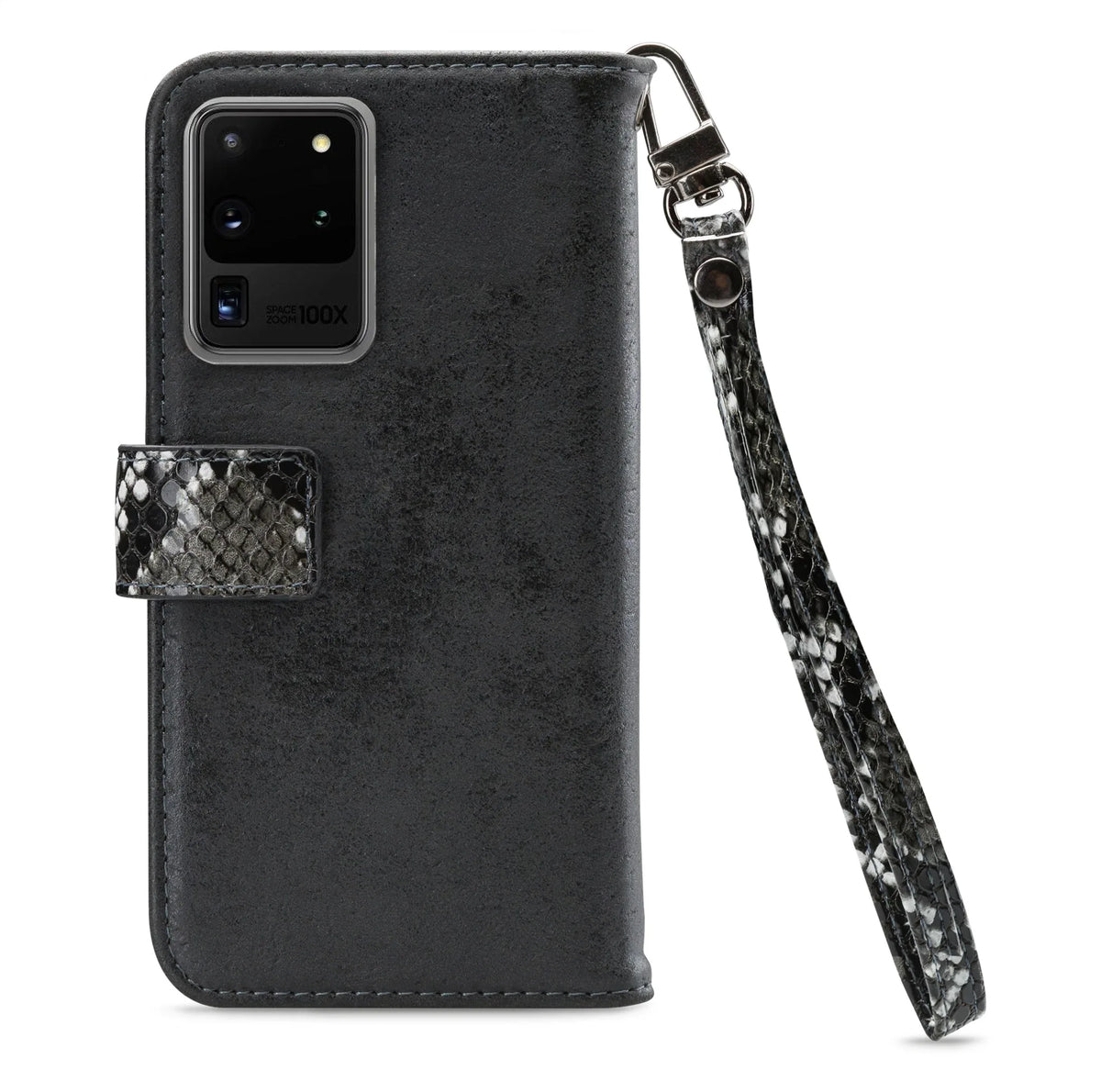 Mobilize 2In1 Gelly Zipper Case Samsung Galaxy S20 Ultra/S20 Ultra 5G Black/Snake - Essentify