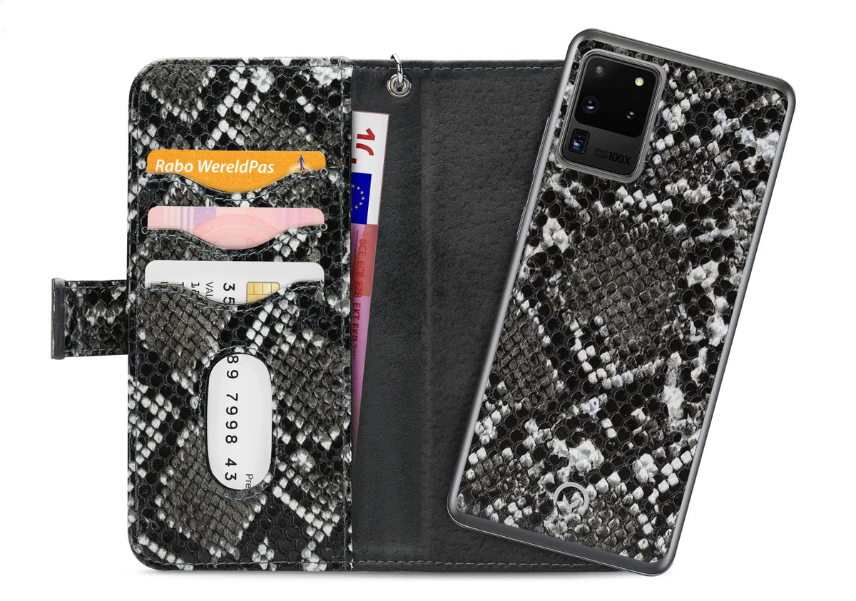Mobilize 2In1 Gelly Zipper Case Samsung Galaxy S20 Ultra/S20 Ultra 5G Black/Snake - Essentify