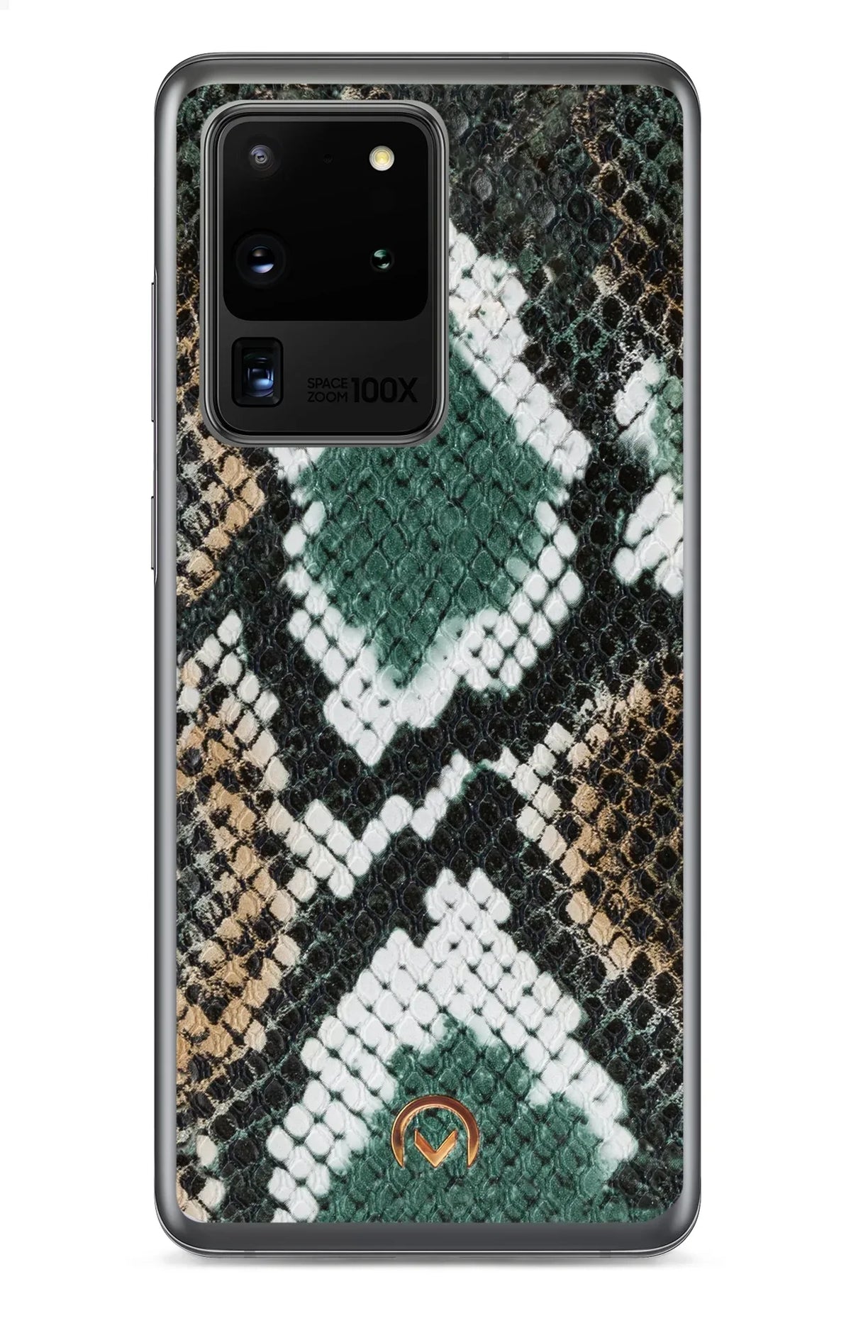 Mobilize 2In1 Gelly Velvet Clutch For Samsung Galaxy S20 Ultra/S20 Ultra 5G Green Snake - Essentify