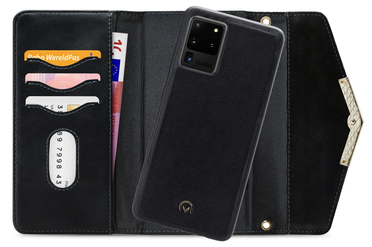 Mobilize 2In1 Gelly Velvet Clutch For Samsung Galaxy S20 Ultra/S20 Ultra 5G Deep Black - Essentify