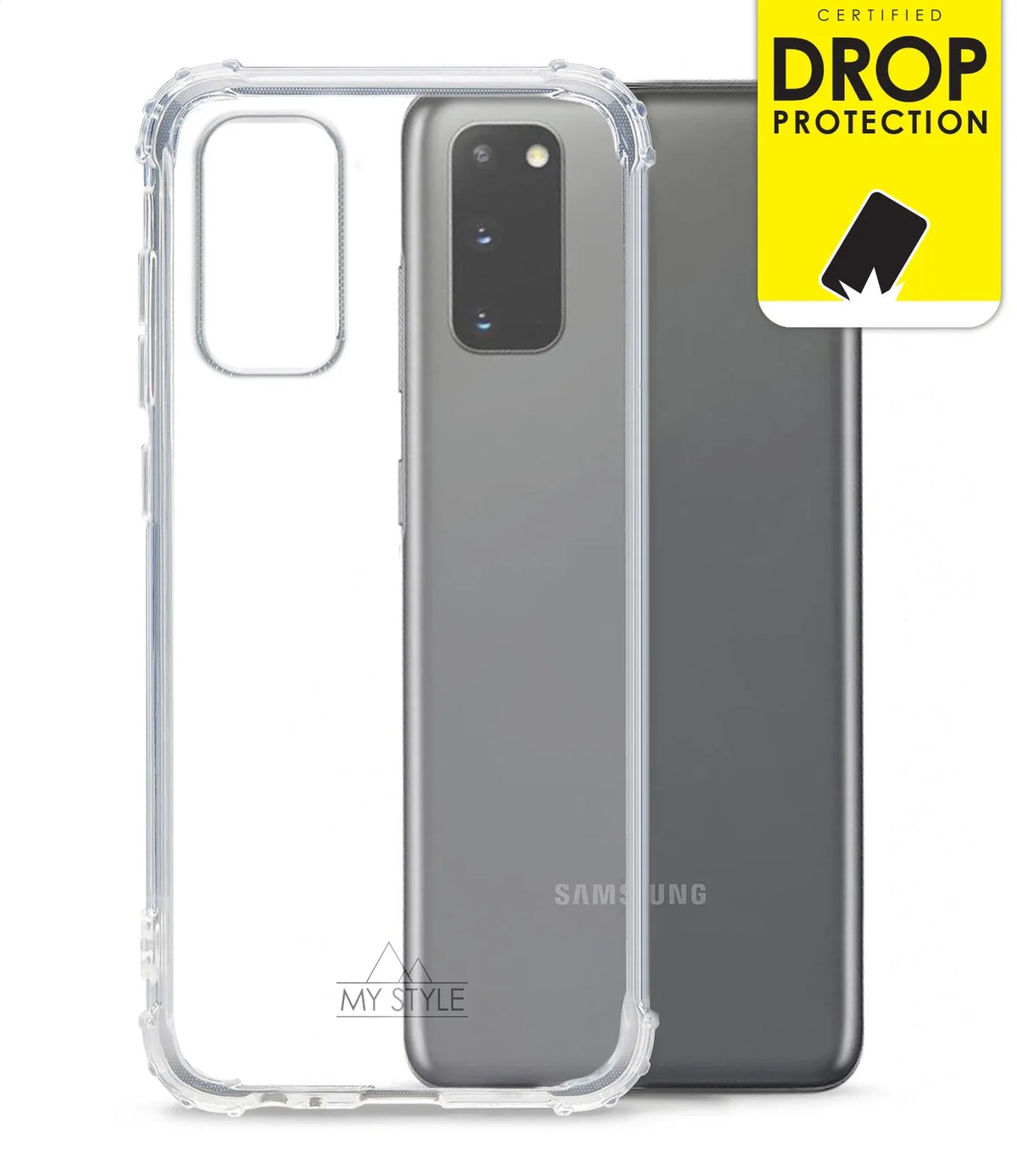 My Style Protective Flex Case For Samsung Galaxy S20/S20 5G Clear - Essentify