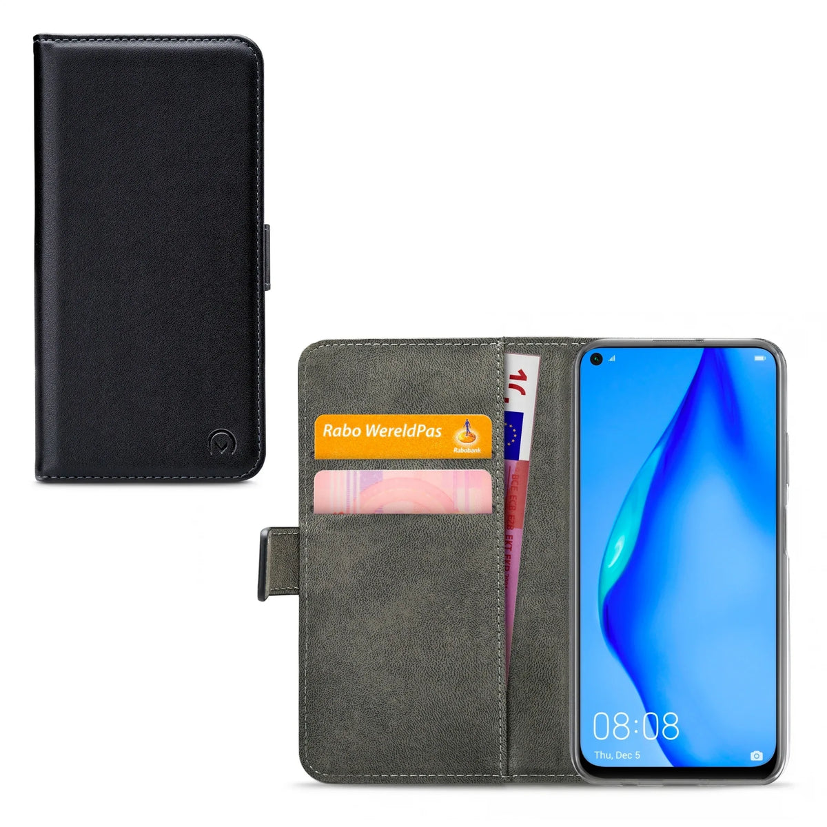 Mobilize Classic Gelly Wallet Book Case Huawei P40 Lite Black - Essentify