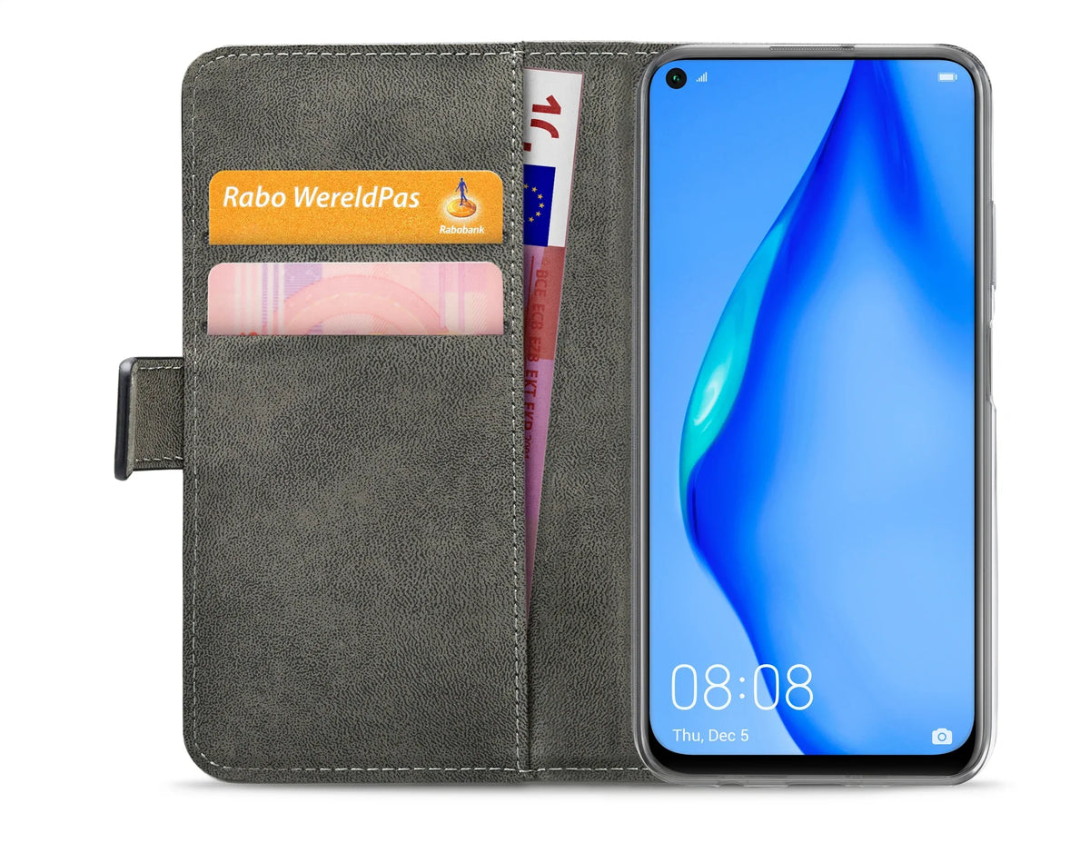 Mobilize Classic Gelly Wallet Book Case Huawei P40 Lite Black - Essentify