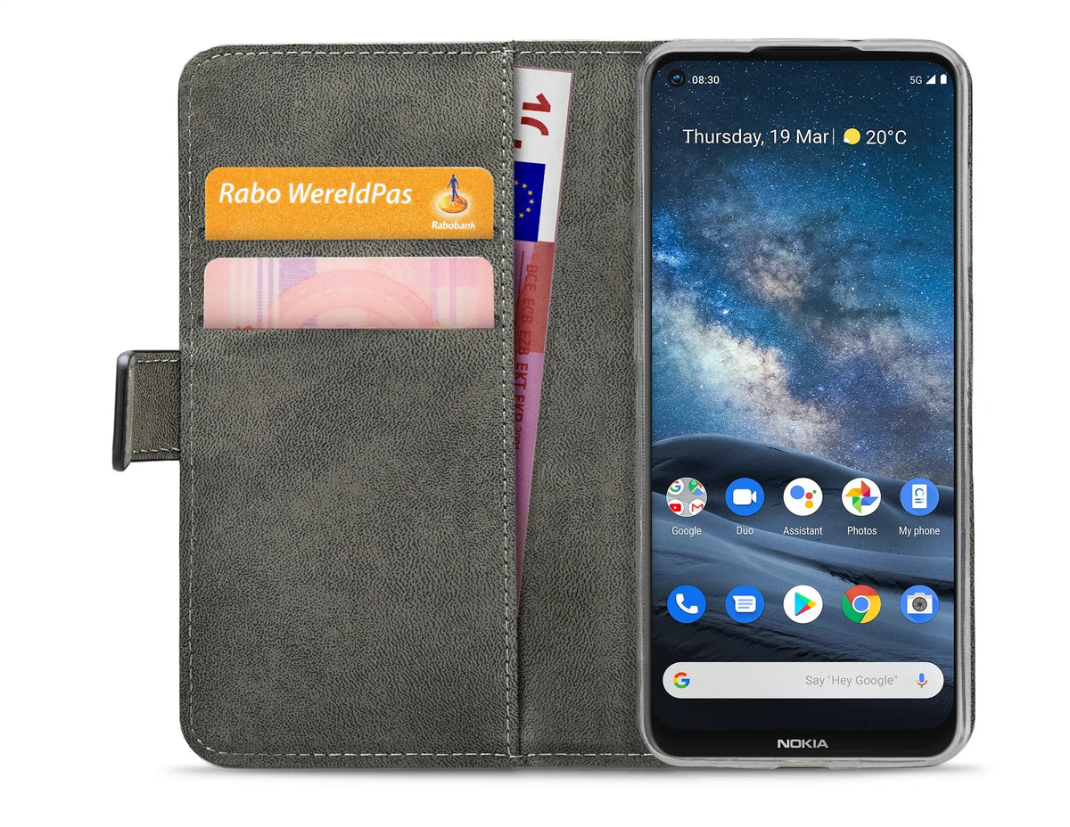 Mobilize Classic Gelly Wallet Book Case Nokia 8.3 5G Black - Essentify