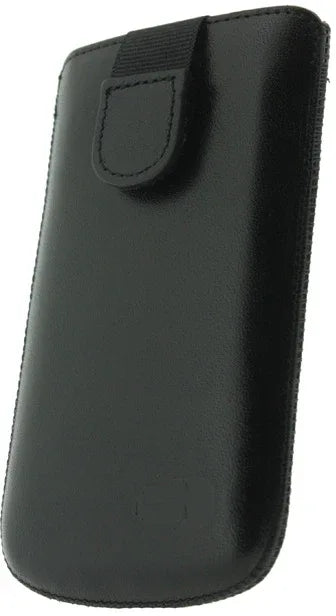 Senza Leather Slide Case Black Size L - Essentify