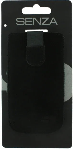 Senza Suede Slide Case Night Black Size S - Essentify