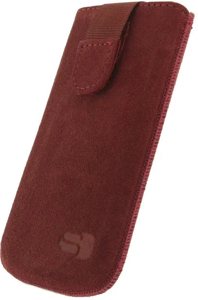 Senza Suede Slide Case Rusty Red Size M - Essentify