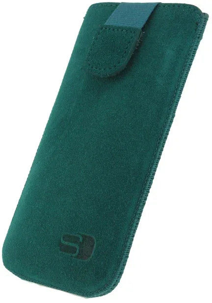 Senza Suede Slide Case Coral Green Size M-Large - Essentify