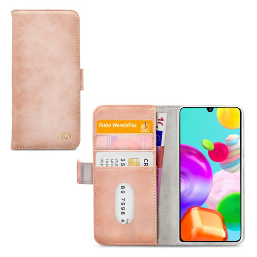 Mobilize Elite Gelly Wallet Book Case Samsung Galaxy A41 Soft Pink - Essentify