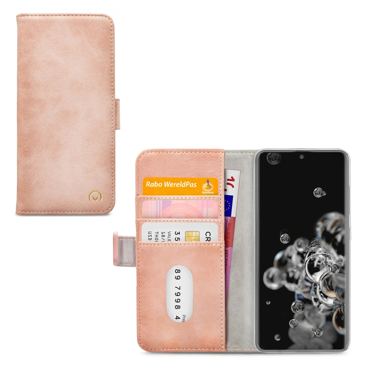 Mobilize Elite Gelly Wallet Book Case Samsung Galaxy S20 Ultra/S20 Ultra 5G Soft Pink - Essentify