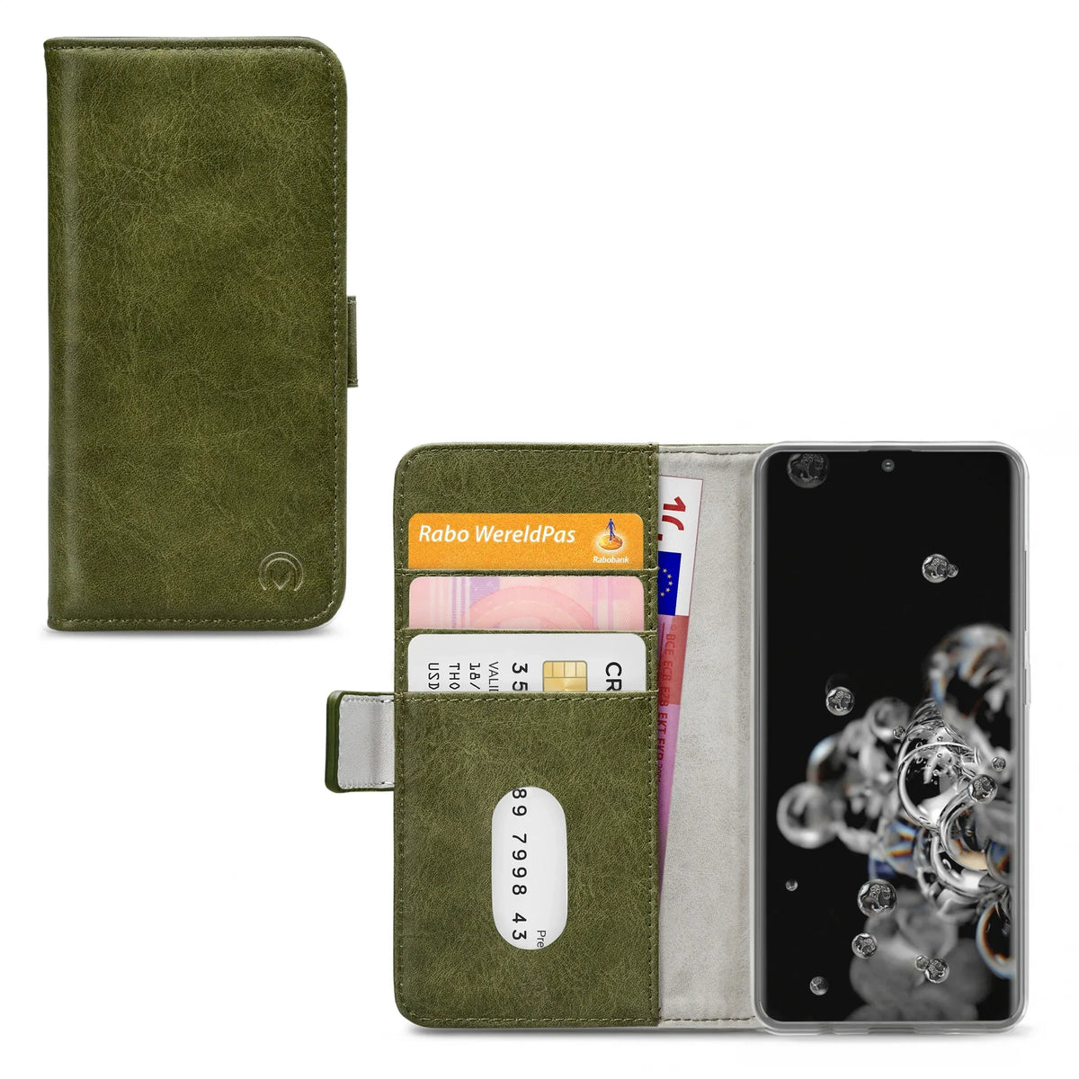 Mobilize Elite Gelly Wallet Book Case Samsung Galaxy S20 Ultra/S20 Ultra 5G Green - Essentify
