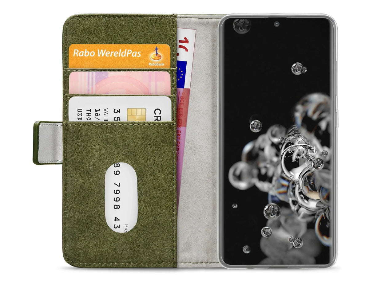 Mobilize Elite Gelly Wallet Book Case Samsung Galaxy S20 Ultra/S20 Ultra 5G Green - Essentify