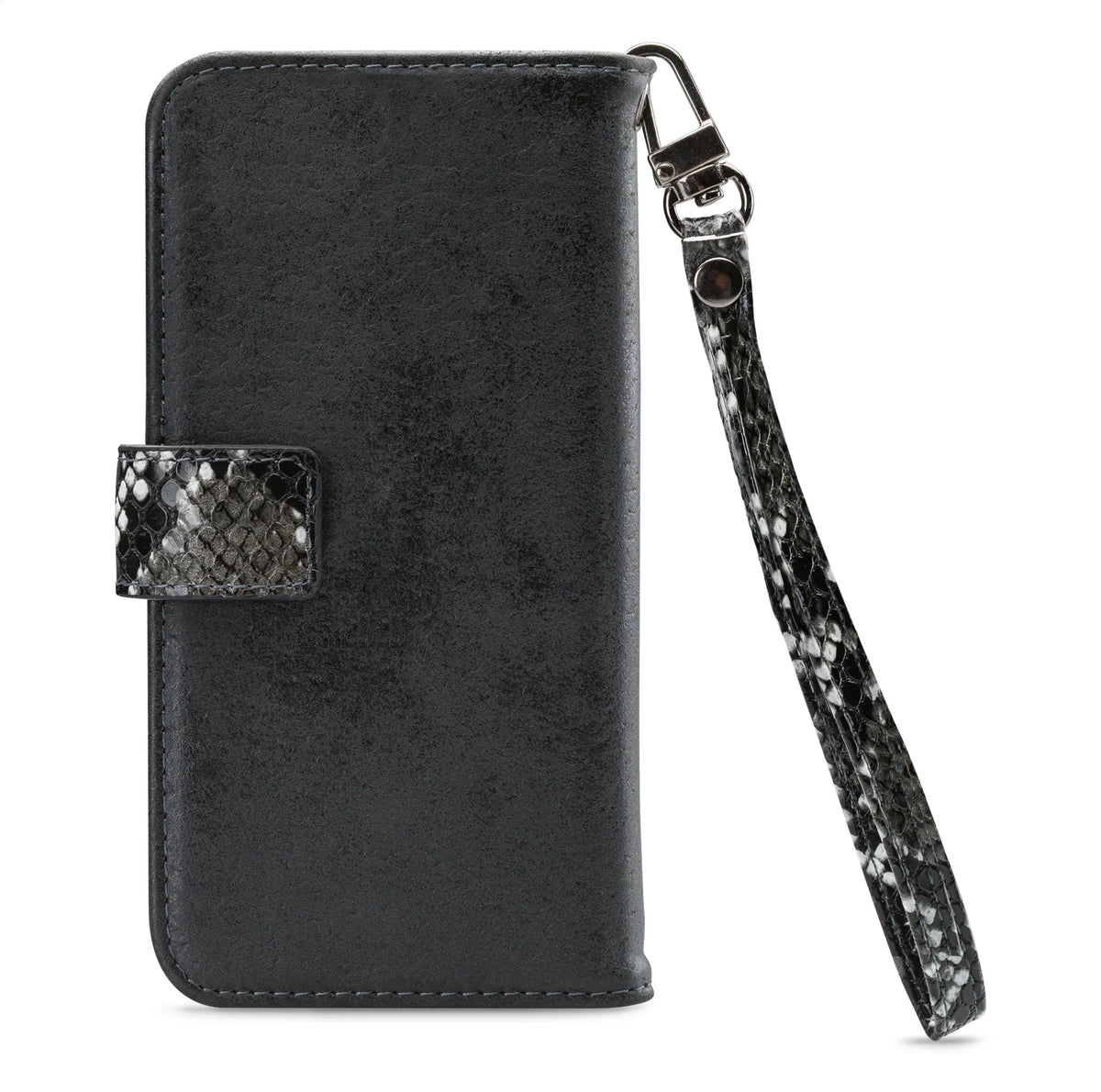 Mobilize 2In1 Magnet Zipper Case Apple Iphone 12 Pro Max Black/Snake - Essentify