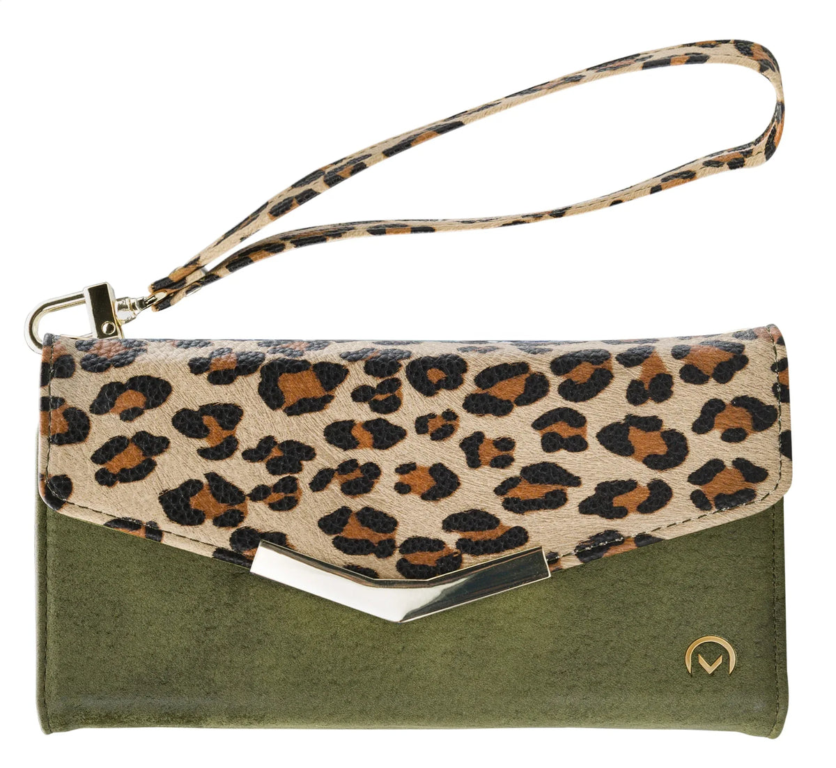 Mobilize 2In1 Gelly Clutch For Apple Iphone 12/12 Pro Green Leopard - Essentify