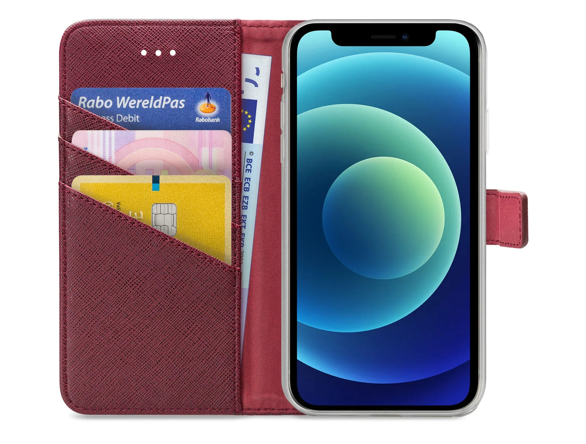 My Style Flex Wallet For Apple Iphone 12 Mini Bordeaux - Essentify