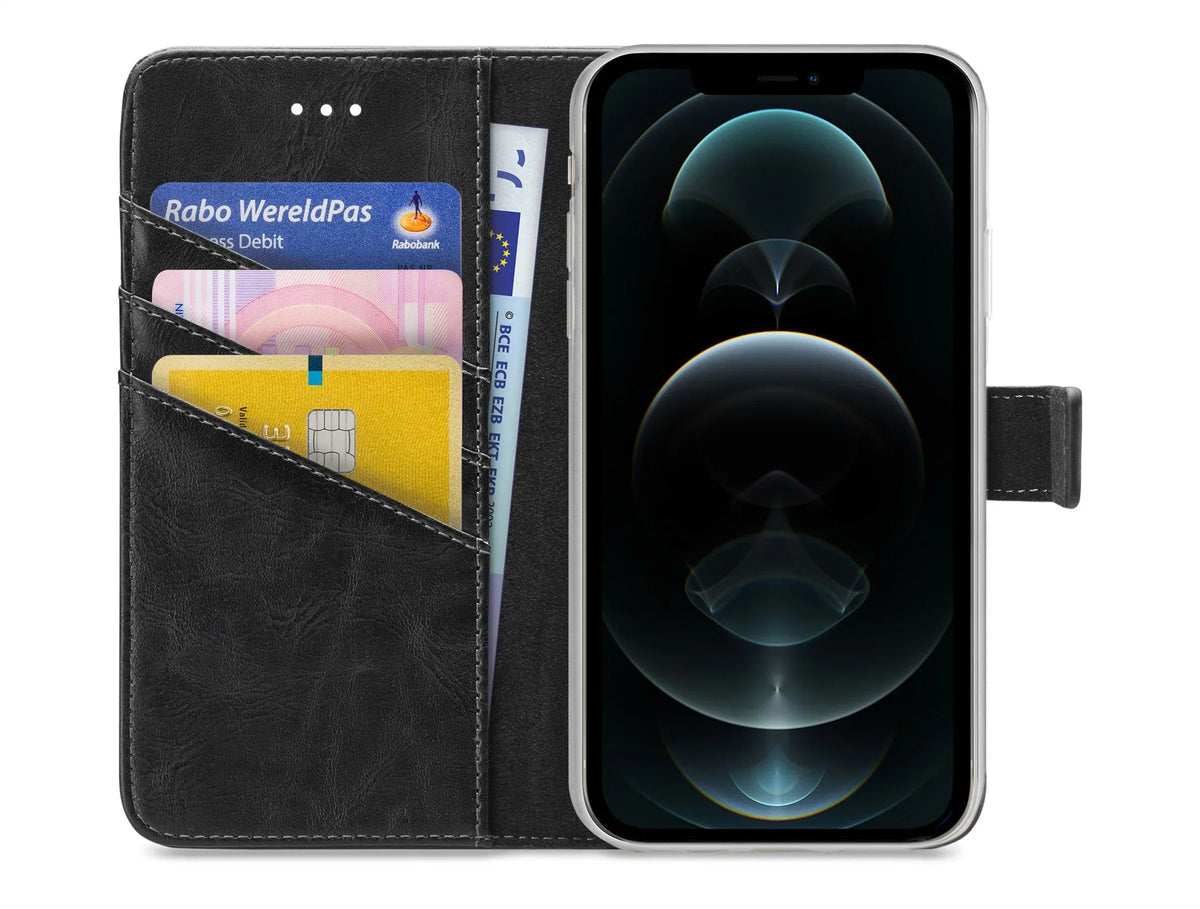 My Style Flex Wallet For Apple Iphone 12 Pro Max Black - Essentify