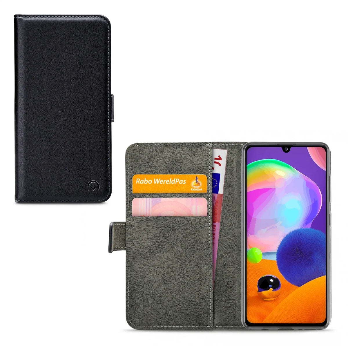 Mobilize Classic Gelly Wallet Book Case Samsung Galaxy A31 Black - Essentify