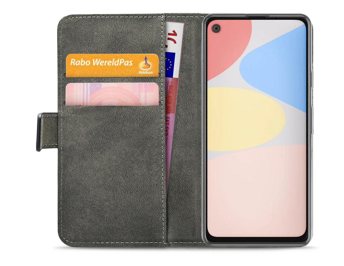 Mobilize Classic Gelly Wallet Book Case Google Pixel 4A Black - Essentify