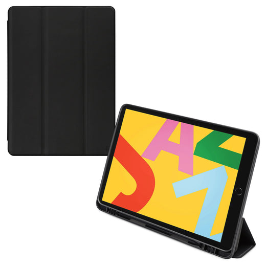 Mobilize Solid Folio Case For Apple Ipad 10.2 (2019/2020/2021)/Air 10.5 2019/Pro 10.5 Black - Essentify