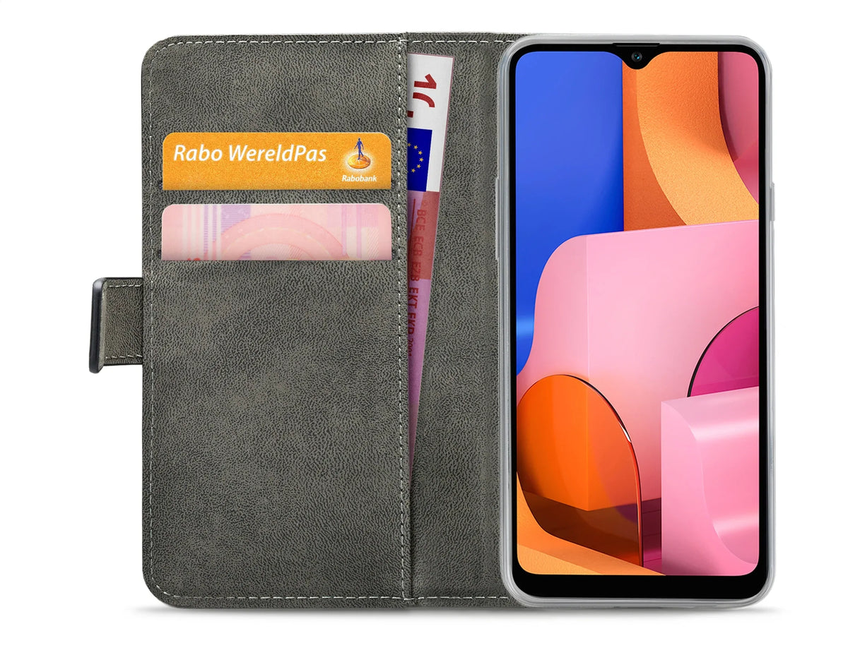 Mobilize Classic Gelly Wallet Book Case Samsung Galaxy A20S Black - Essentify
