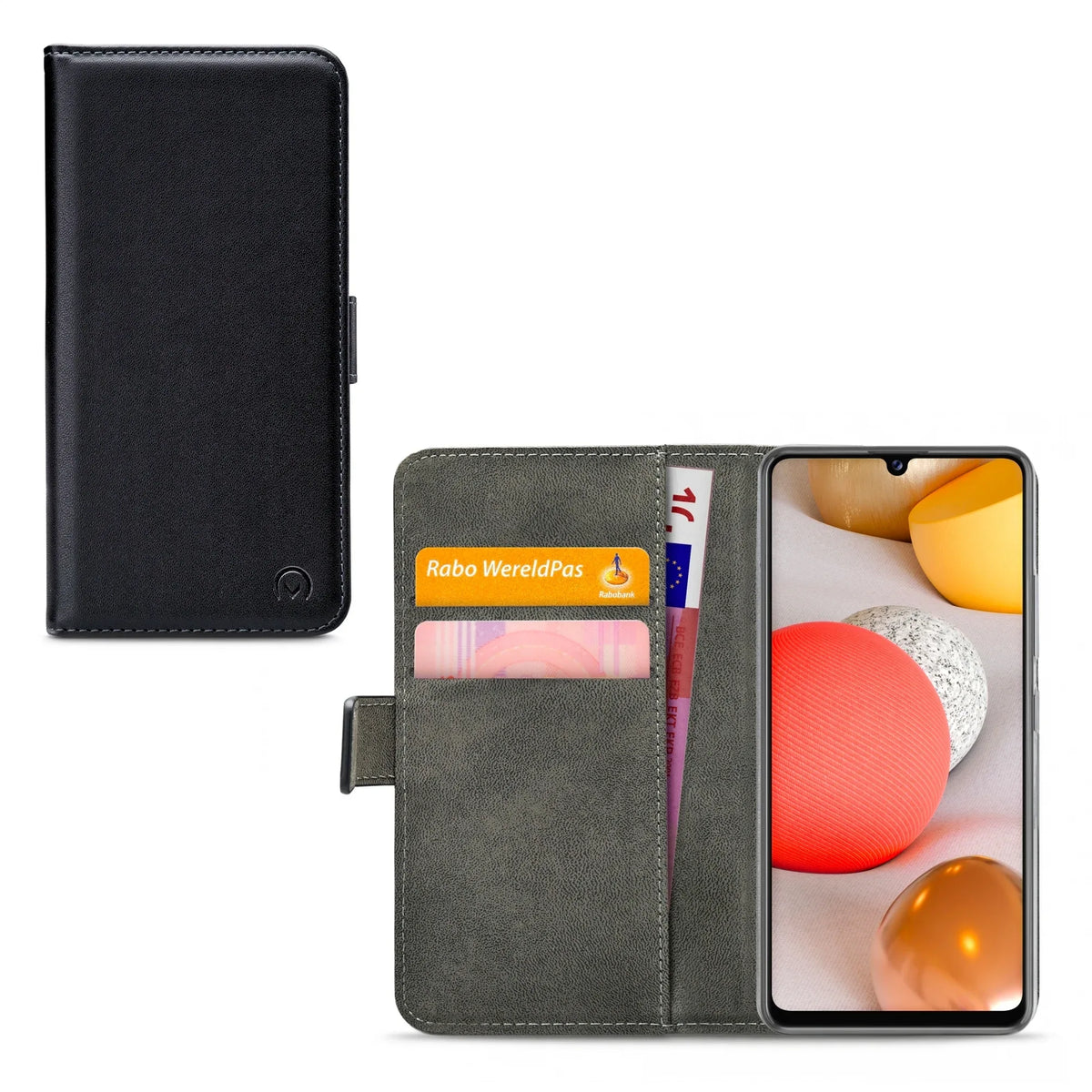 Mobilize Classic Gelly Wallet Book Case Samsung Galaxy A42/A42 5G Black - Essentify