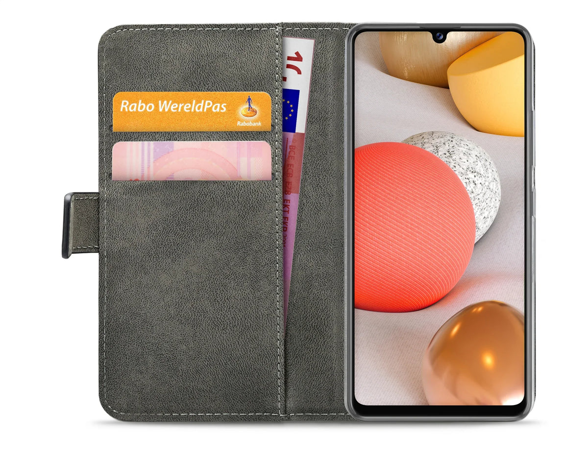 Mobilize Classic Gelly Wallet Book Case Samsung Galaxy A42/A42 5G Black - Essentify