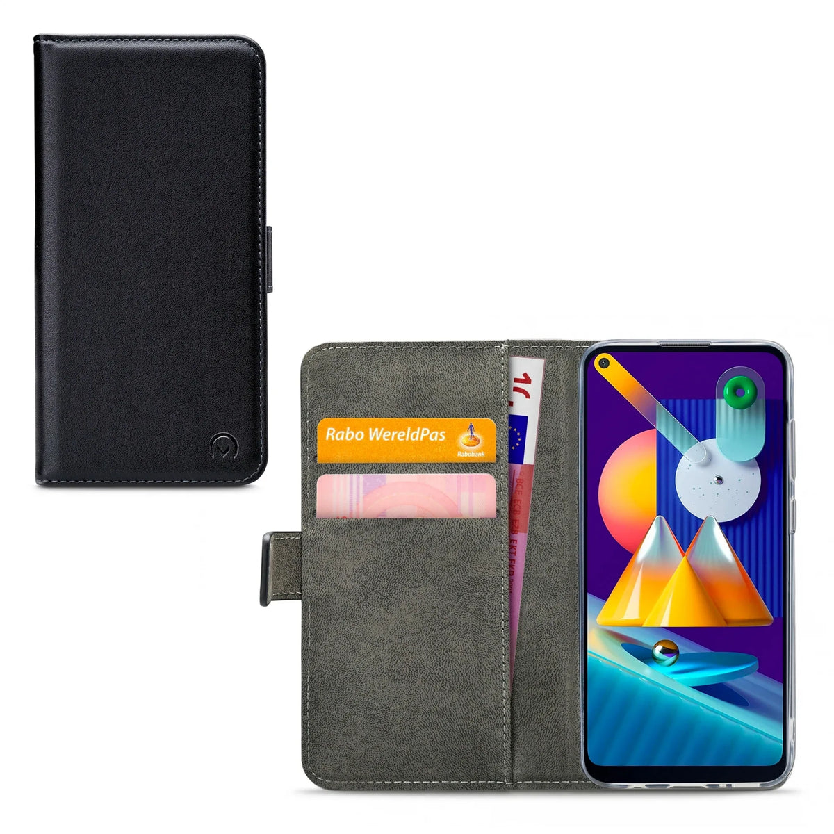 Mobilize Classic Gelly Wallet Book Case Samsung Galaxy M11 Black - Essentify