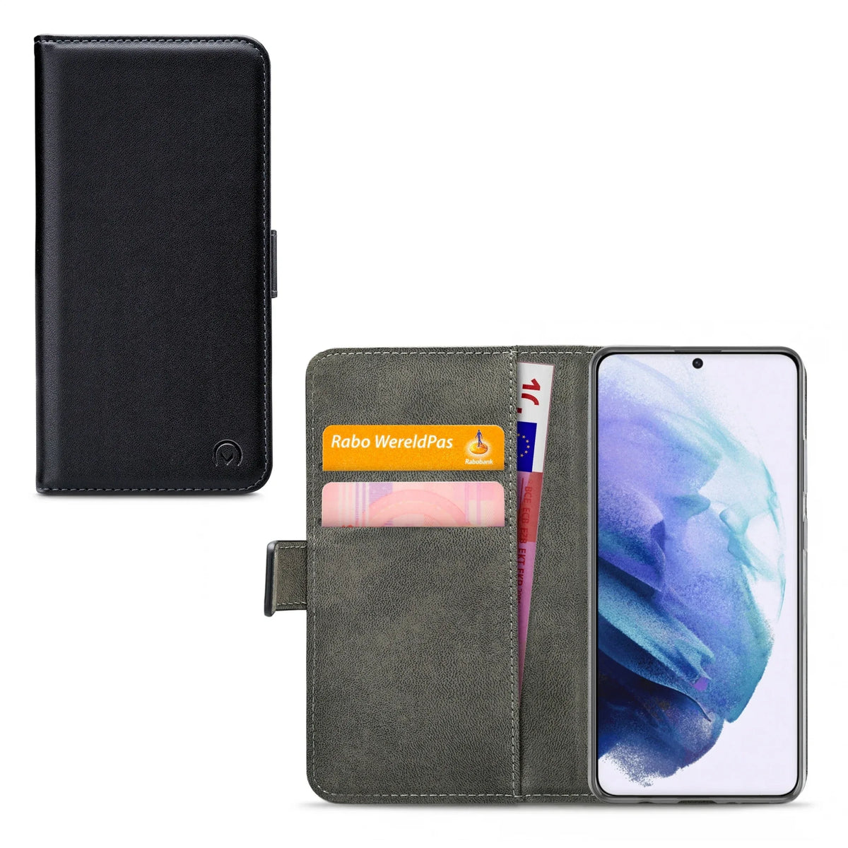 Mobilize Classic Gelly Wallet Book Case Samsung Galaxy S21 5G Black - Essentify