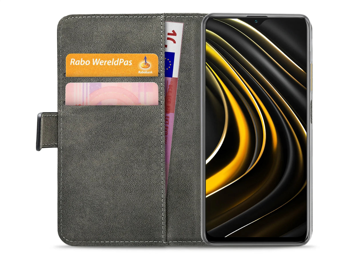 Mobilize Classic Gelly Wallet Book Case Xiaomi Poco M3 Black - Essentify