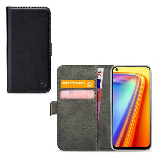 Mobilize Classic Gelly Wallet Book Case Realme 7 Black - Essentify