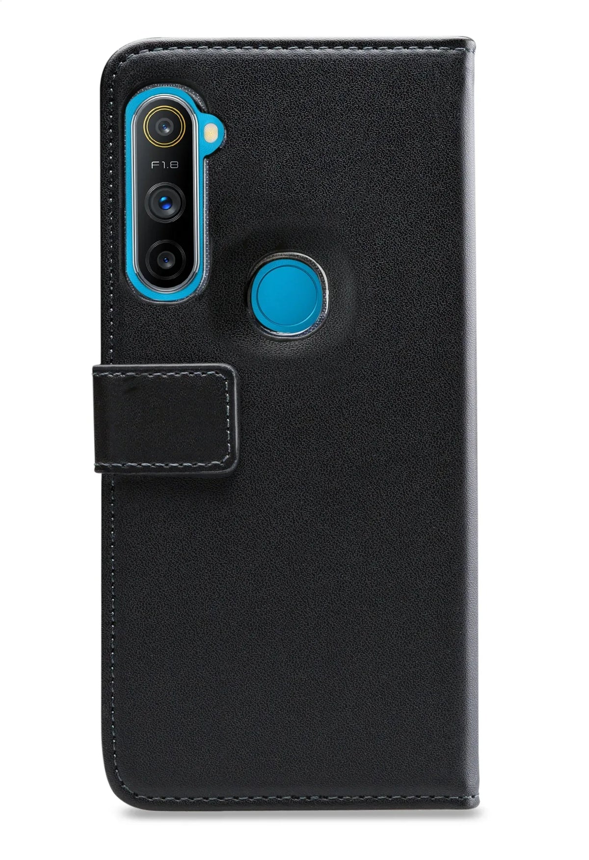 Mobilize Classic Gelly Wallet Book Case Realme C3 Black - Essentify