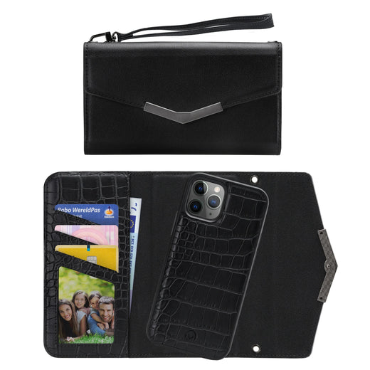Mobilize 2In1 Elegant Magnet Clutch Apple Iphone 11 Pro Black Croco - Essentify