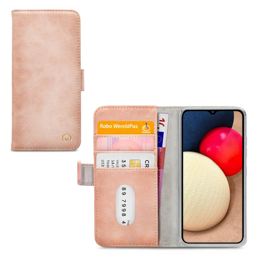 Mobilize Elite Gelly Wallet Book Case Samsung Galaxy A02S Soft Pink - Essentify