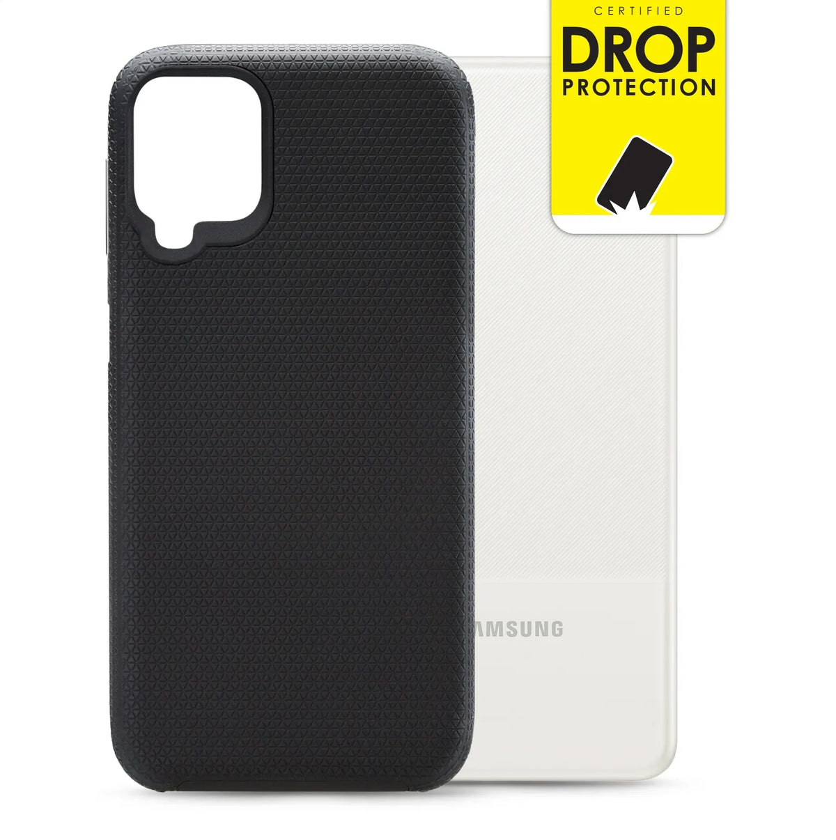 My Style Tough Case For Samsung Galaxy A12/M12 Black - Essentify