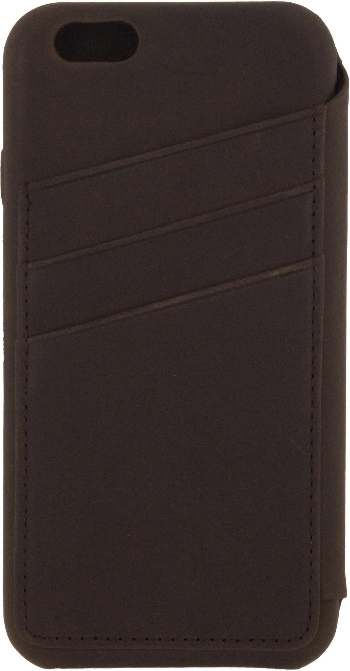 Senza Raw Skinny Leather Wallet Apple Iphone 6/6S Chestnut Brown - Essentify