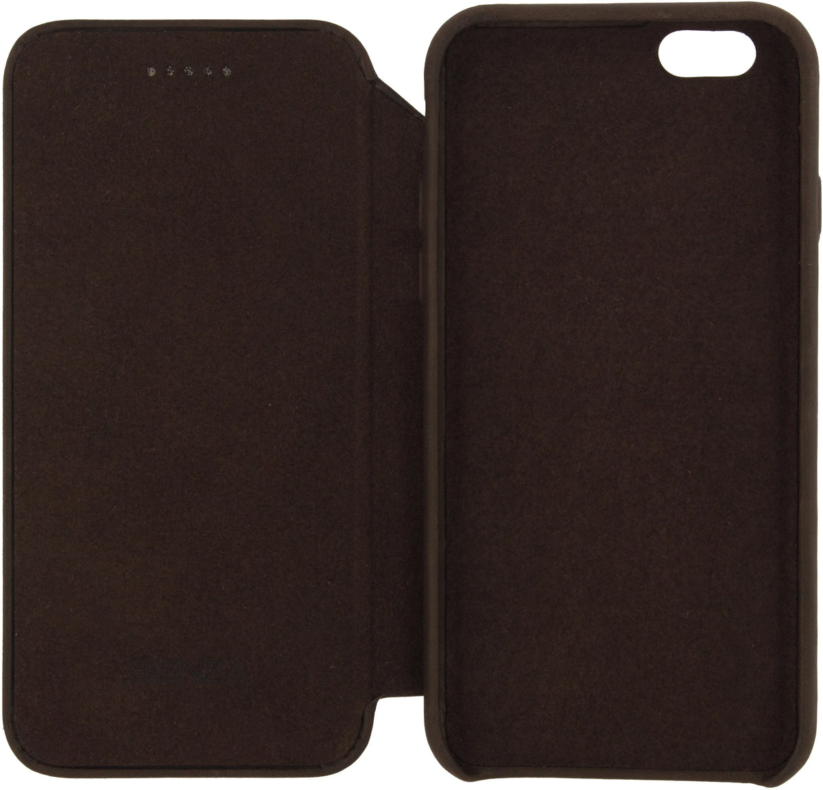 Senza Raw Skinny Leather Wallet Apple Iphone 6/6S Chestnut Brown - Essentify