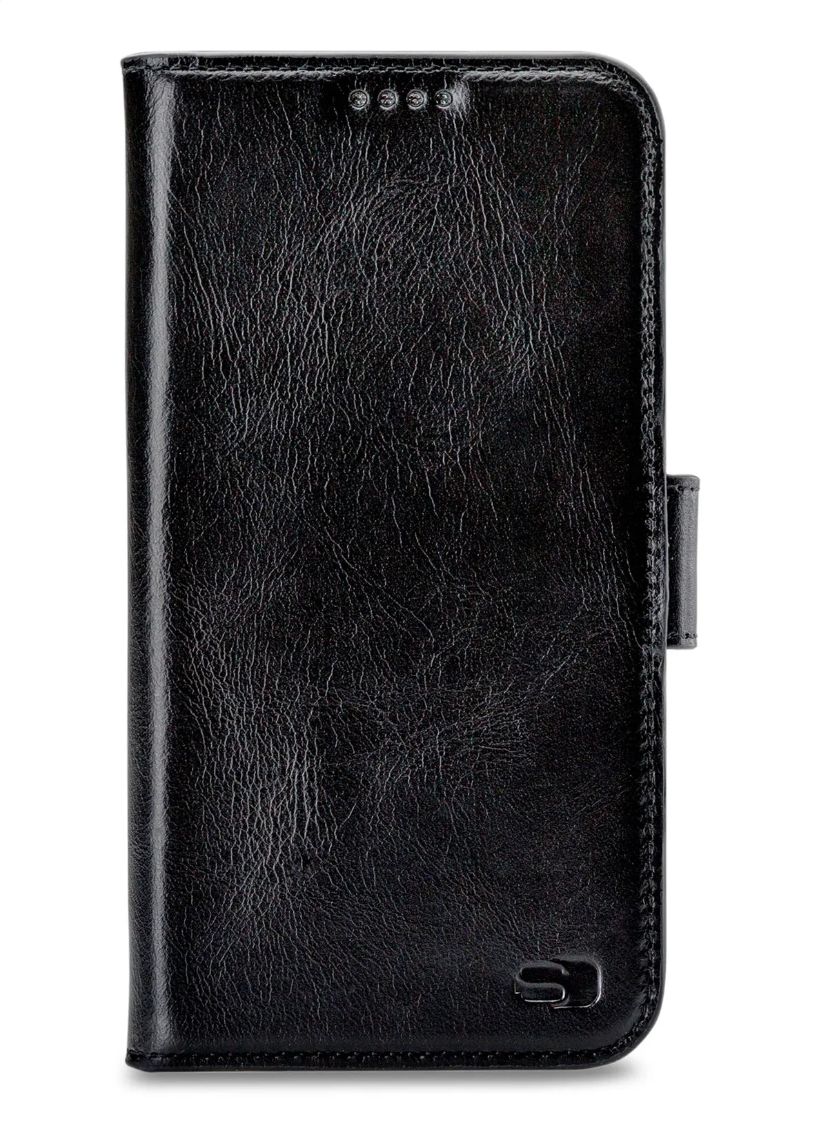 Senza Pure Leather Wallet Apple Iphone X/Xs Deep Black - Essentify