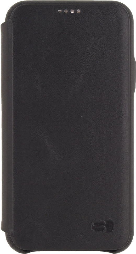 Senza Pure Skinny Leather Wallet Apple Iphone X/Xs Black - Essentify